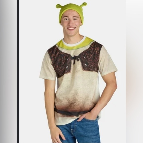 Men's Shrek Costume size Xl - Picture 1 of 5